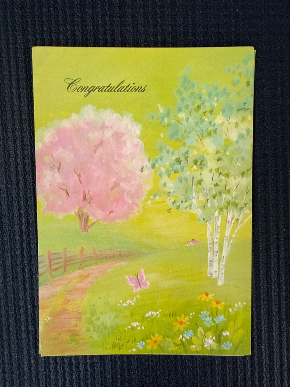 Vintage Pastel Scenic Greeting Cards - All Occasion Lot of 9